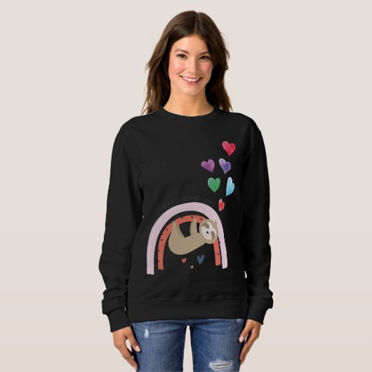 Rainbow-Baby-sleuf Trui (Voorkant volledig)