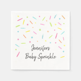 Rainbow Baby Sprinkle Servet