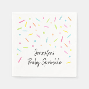 Rainbow Baby Sprinkle Servet
