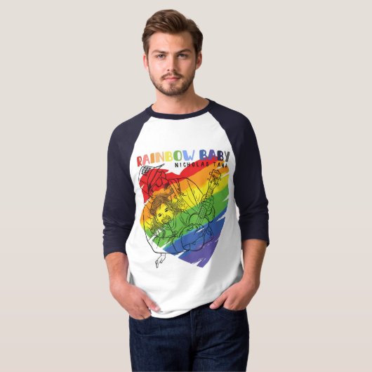 Rainbow Baby T-shirt (Voorkant volledig)