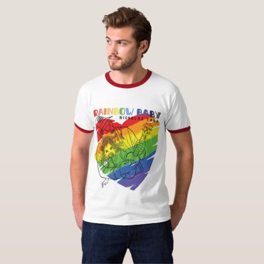 Rainbow Baby T-shirt (Voorkant volledig)