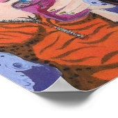 "Rainbow Bacon & Juice" Poster (Hoek)