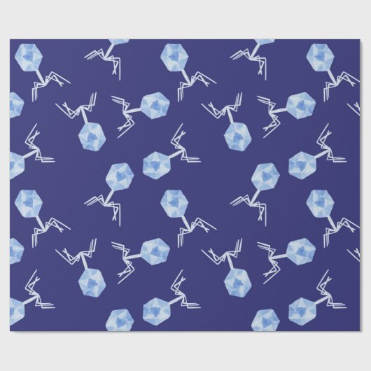 Rainbow Bacteriophages Cadeaupapier (Vlak)