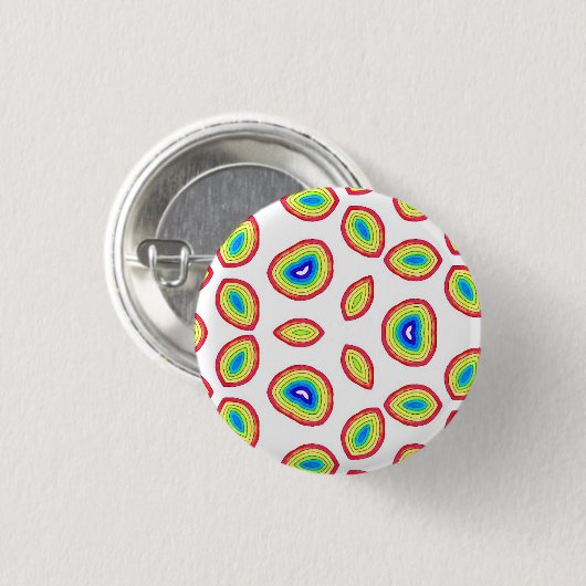 Rainbow Badge Ronde Button 3,2 Cm (Voorkant /achterkant)