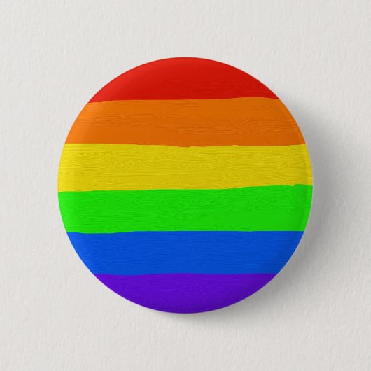 Rainbow Badge Ronde Button 5,7 Cm (Voorkant)