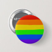 Rainbow Badge Ronde Button 5,7 Cm (Voorkant /achterkant)