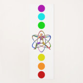 Rainbow Balanced Chakra Yogamat (Voorkant)