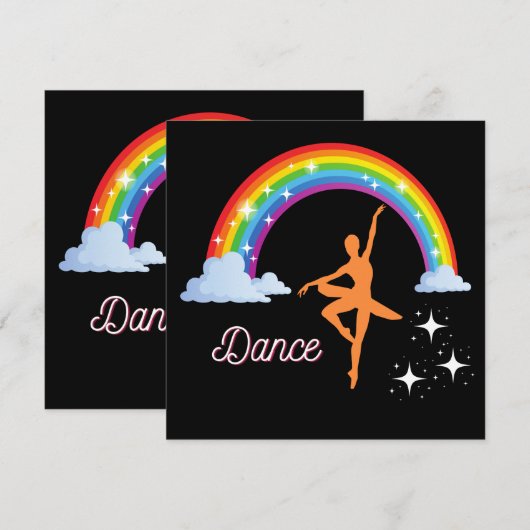 Rainbow Ballerina Dance (Voorkant / Achterkant)