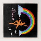 Rainbow Ballerina Dance Legpuzzel (Horizontaal)