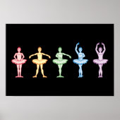 Rainbow Ballerinas Poster (Voorkant)