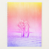 Rainbow Ballet Shoes op Pointe Planner (Voorkant)