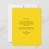 Rainbow & Balloons Verjaardag Bedankt Opmerking Ka Kaart (Achterkant)