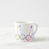 Rainbow Banjos Espresso Kop (Voorkant rechts)