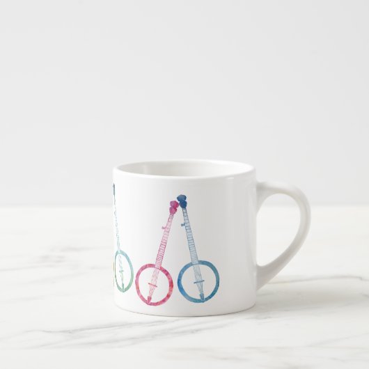 Rainbow Banjos Espresso Kop (Rechts)