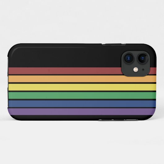 Rainbow Bar iPhone 5 Hoesje (Achterkant (horizontaal))