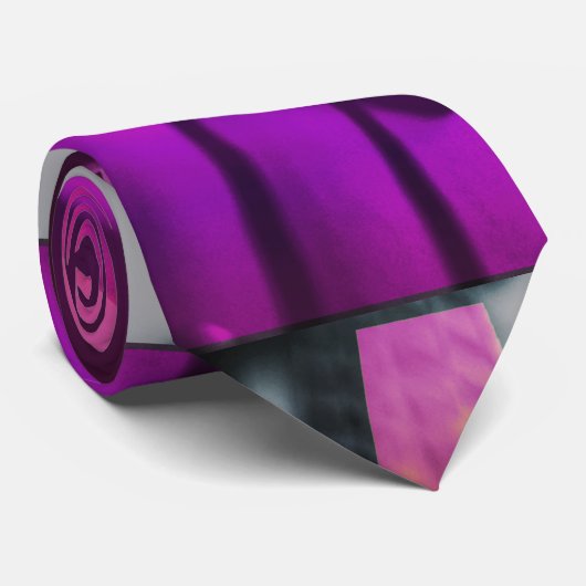 Rainbow Bass Guitar Musicians Stropdas (Opgerold)