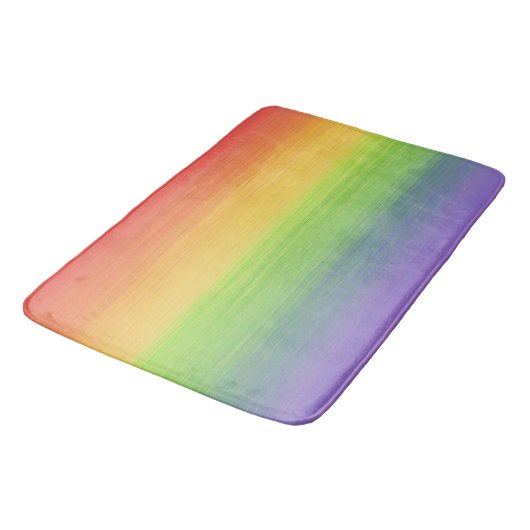Rainbow Bath Mat (Gekanteld)