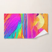 Rainbow Beach: Cartoonspelletje Bad Handdoek (Handdoek)