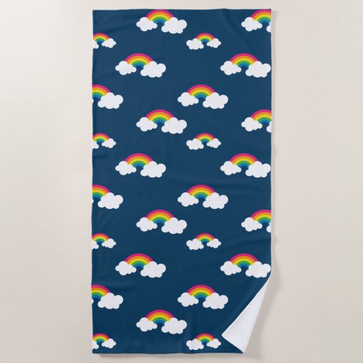 Rainbow Beach Towel Strandlaken (Voorkant)