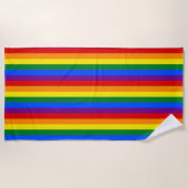 Rainbow Beach Towel Strandlaken (Voorkant)