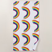 RAINBOW BEACH TOWELS STRANDLAKEN (Voorkant)