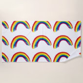 RAINBOW BEACH TOWELS STRANDLAKEN (Voorkant)