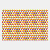 Rainbow Beachball Crab Sun Beach Seashore Holiday Inpakpapier Vel (Voorkant 3)