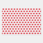 Rainbow Beachball Crab Sun Beach Seashore Holiday Inpakpapier Vel (Voorkant)