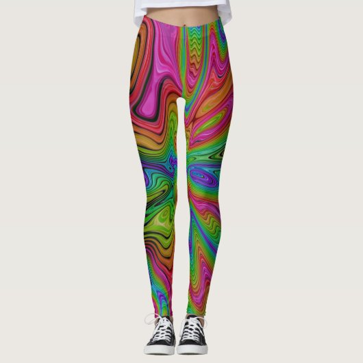 Rainbow Beams Bulge Leggings (Voorkant)