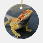 Rainbow Bearded Dragon Keramisch Ornament (Voorkant)