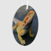 Rainbow Bearded Dragon Ornament (voorkant)