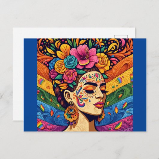 Rainbow Beauty Briefkaart (Voorkant / Achterkant)