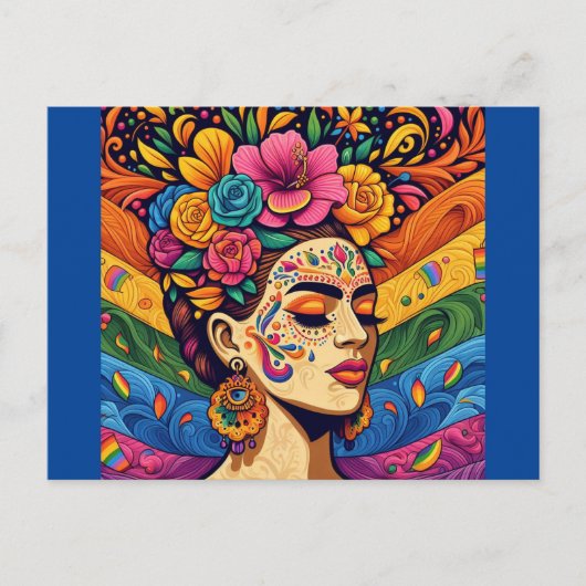 Rainbow Beauty Briefkaart (Voorkant)