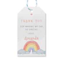 Rainbow Bedankt Verjaardagsfeest Favoriet Gift Lab