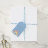 Rainbow Bedankt Verjaardagsfeest Favoriet Gift Lab Cadeaulabel (Met Touw)