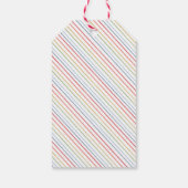 Rainbow Bedankt voor je plezier Cadeaulabel (Achterkant)