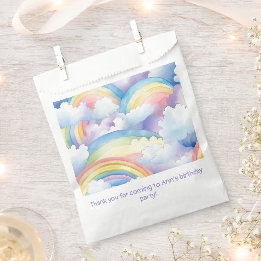 Rainbow Bedankzakje (Geknipt)