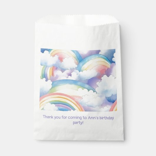 Rainbow Bedankzakje (Voorkant)