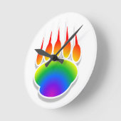 Rainbow-Beer afdrukken Ronde Klok (Hoek)