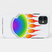 Rainbow Beer Paw Print Case-Mate iPhone Case (Achterkant (horizontaal))