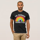 RAINBOW BEHOORT TOT CHRISTELIJKE T-Shirts (Voorkant volledig)