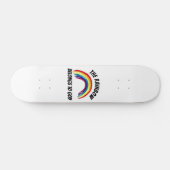 RAINBOW BEHOORT TOT GOD CHRISTELIJK Skateboard (Horizontaal)