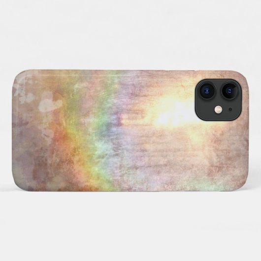 Rainbow Beige Abstract Design Case-Mate iPhone Case (Achterkant (horizontaal))