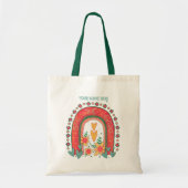 Rainbow Bekijk de Goede Gepersonaliseerde Inspiriv Tote Bag (Voorkant)