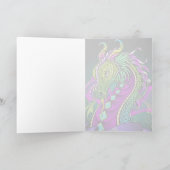 Rainbow Believe Dragon Art Card "Sonya" Kaart (Binnen)