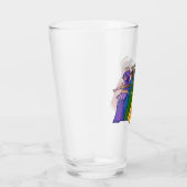 Rainbow Belly Dancer Art Belly Dance Troupe Glas (Rechts)