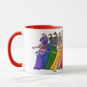 Rainbow Belly Dancer Art Belly Dance Troupe Mok (Links)