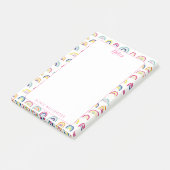 Rainbow bericht het merkt op post-it® notes (Schuin)