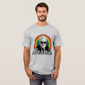Rainbow Bernie Sanders 2016 - Cool Bernie - LGBT - T-shirt (Voorkant volledig)