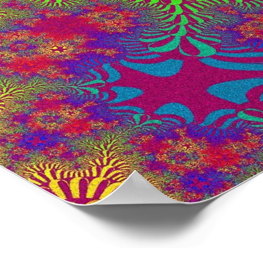 Rainbow Berry Cross Poster (Hoek)